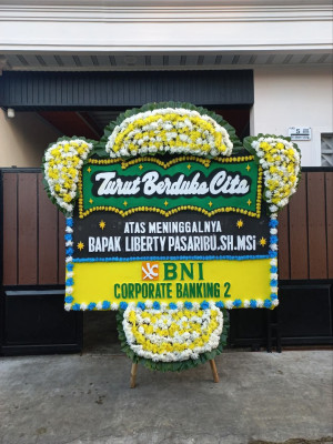 Papan Bunga Duka di Yaniruma
